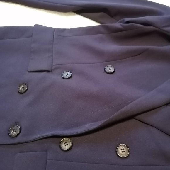 Forever 21, navy blue double-breasted blazer - Picture 13 of 13